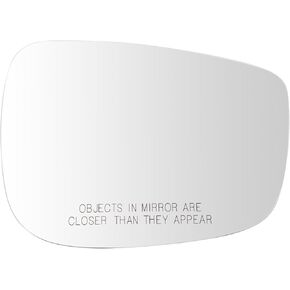 TRQ Right Mirror Glass Compatible with 2016-2021 Mazda CX-3 2015-2016 CX-5