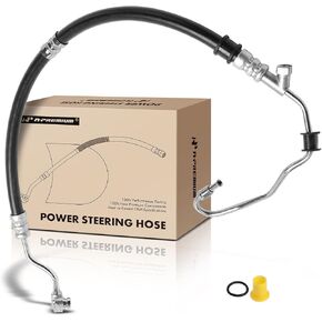 A-Premium Power Steering Hose Pressure Hose Line Assembly Compatible with Honda Accord 1998 1999 2000 2001 2002 2.3L, EXC. VTEC ENG, Pump To Rack, Replace# 53713S84A03