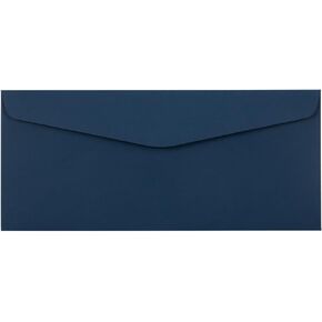 JAM PAPER A10 Premium Invitation Envelopes - 6 x 9 1/2 - Navy Blue - 50/Pack