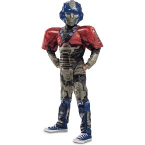 Disguise Boys Orion Transformers One Costume, Official Transformers Animated Movie Optimus Muscle Costume for Kids
