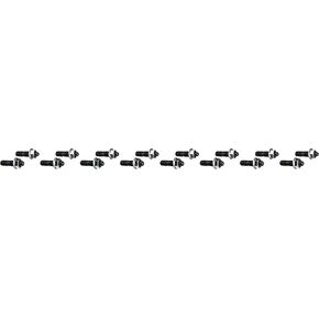 ARP 1001414 Header Studs With Hex Nuts, Chrome Moly Steel With Black Oxide Finish, Set Of 16, For Select Ford Engines