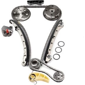 SCITOO 1L5Z6268AA Engine Timing Chain Kit Sets Replaces for Mazda 3 CX-7 6 2.3L