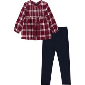 Tommy Hilfiger girls 2pc Tunic Legging Set