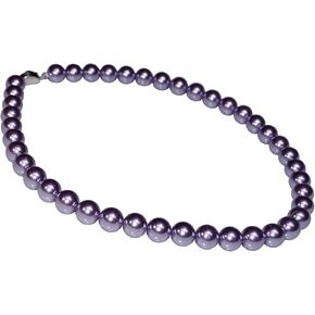 8mm & 10mm South Sea Pearl Necklace for Women - 8mm & 10mm Tahitian Pearl Necklace Pearl Necklace for Women with 925 Sterling Silver Chain