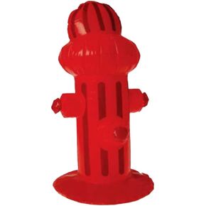 ArtCreativity Inflatable Fire Hydrant, 1PC, Firefighter Party Decorations, Realistic Fire Hydrant Prop Toy with Solid Flat Bottom, Fireman Gifts for Boys and Girls, Cool Poolside Addition