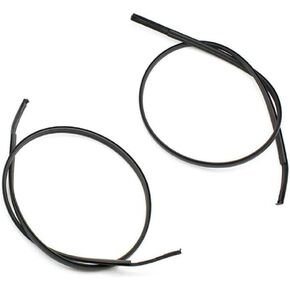 2Pcs Roof Drip Moulding Side Finish Strip Front Left Driver and Right Passenger Side Fits for Toyota Yaris Hatchback 2014 2015 2016 2017 2018 75551-0D132 in Kuwait