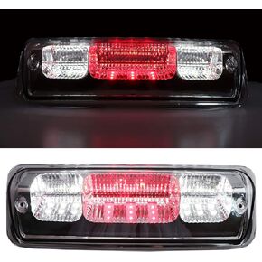 Youxmoto LED 3rd Brake Light High Mount Stop Light Cargo Light Fit for Ford F150 2004-2008, 2007-2010 for Ford Explorer Sport Trac, 2006-2008 for Lincoln Mark LT (Chrome Housing Smoke Lens)