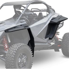 SAUTVS XXL Fender Flares for RZR PRO XP PRO R, Front & Rear Full Coverage Mud Flaps Mud Guards for 2020-2024 Polaris RZR PRO XP XP4 / 2022-2024 RZR PRO R Turbo R Accessories (Replace #2884685)