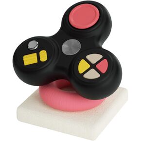 Fidget Blocks Fidget Toy Stress Cube Fidget Block Twisty Fidget Toys Cube Anxiety Toy for Adult(Black)