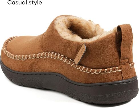 خف Zizor الرجالي Doyle Memory Foam Moccasin House Shoes in Kuwait