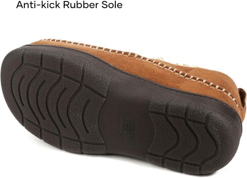 خف Zizor الرجالي Doyle Memory Foam Moccasin House Shoes in Kuwait