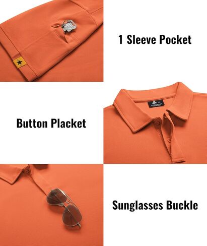 SCODI 5 Pack Mens Polo Shirts Short Sleeve Athletic Golf Polo Shirt for Men Casual Collared Summer Multipack T-Shirts in Saudi Arabia