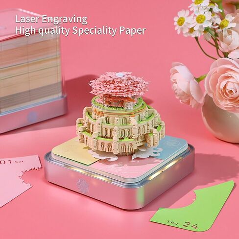 SIWEME 3D Calendar 2026 Paper Art Memo Pad,Tear-Away 3D Desk Time Piece Calendar DIY Note for Record, Bookmark, Gift & Office Decor (Owl) in Kuwait