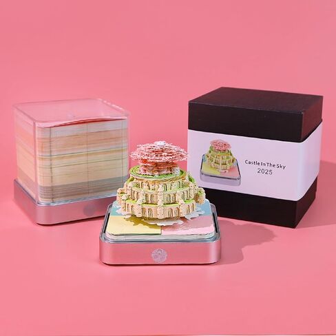 SIWEME 3D Calendar 2026 Paper Art Memo Pad,Tear-Away 3D Desk Time Piece Calendar DIY Note for Record, Bookmark, Gift & Office Decor (Owl) in Kuwait