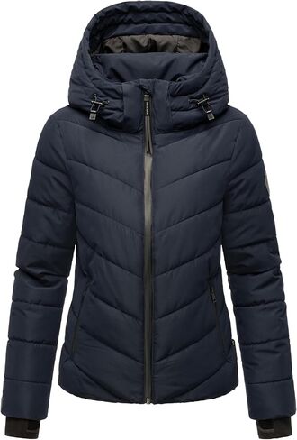Marikoo Women's Winter Jacket with Hood | Windproof & Weather-Resistant Puffer Jacket | Quilted Coat | Samuiaa XVI XS-3XL in Saudi Arabia