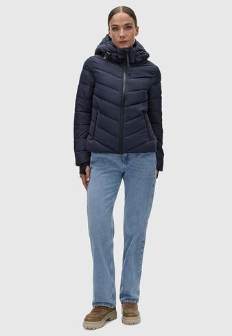 Marikoo Women's Winter Jacket with Hood | Windproof & Weather-Resistant Puffer Jacket | Quilted Coat | Samuiaa XVI XS-3XL in Saudi Arabia