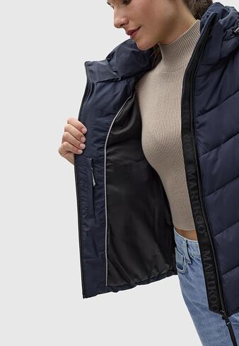Marikoo Women's Winter Jacket with Hood | Windproof & Weather-Resistant Puffer Jacket | Quilted Coat | Samuiaa XVI XS-3XL in Saudi Arabia