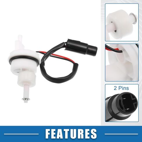 Fuel Water Separator Sensor No.MB220900 Water in Fuel Sensor for GMC Sierra 2500 2001-2011 Plastic White in Saudi Arabia