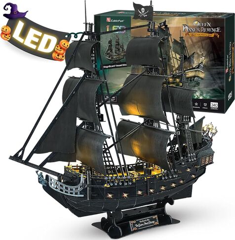 3D Puzzles for Adults - LED Titanic 35'' Large Ship - New Home Desk Decor - House Warming,Wedding,Anniversary,Valentines Day,Christmas Teacher Gifts 2023 Stocking Stuffers for Adults in Kuwait