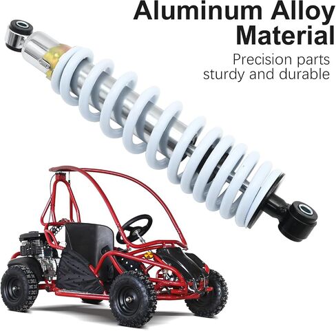 UOIENRT 360 مللي متر 150-250CC ATV أربع عجلات مانع الصدمات الخلفي قابل للتعديل Shcok امتصاص الصدمات استبدال ل الذهاب كارت الرياضة الدراجة in Saudi Arabia