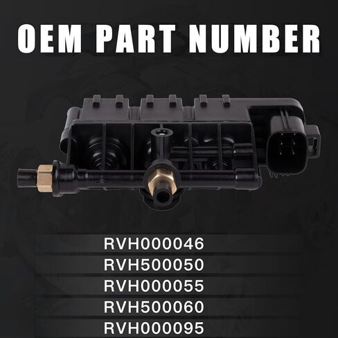 كتلة صمام التعليق الهوائي الأمامي RVH000095 متوافقة مع Land Rover LR3/ Discovery 3 4 Range Rover Sport 05 06 07 08 09 10 11 12 13 RVH000046 RVH500050 RVH000055 in Kuwait