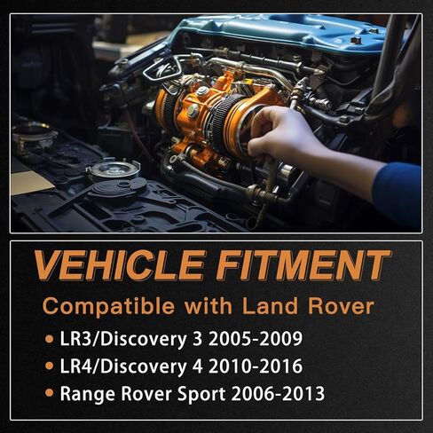 كتلة صمام التعليق الهوائي الأمامي RVH000095 متوافقة مع Land Rover LR3/ Discovery 3 4 Range Rover Sport 05 06 07 08 09 10 11 12 13 RVH000046 RVH500050 RVH000055 in Kuwait