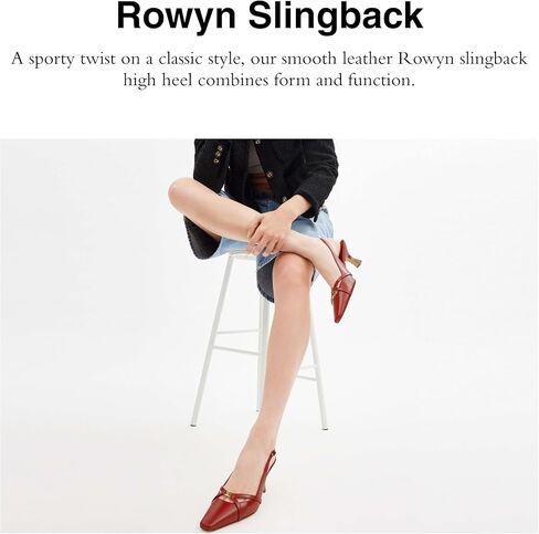 حذاء Rowyn Slingback للسيدات من Coach in Saudi Arabia
