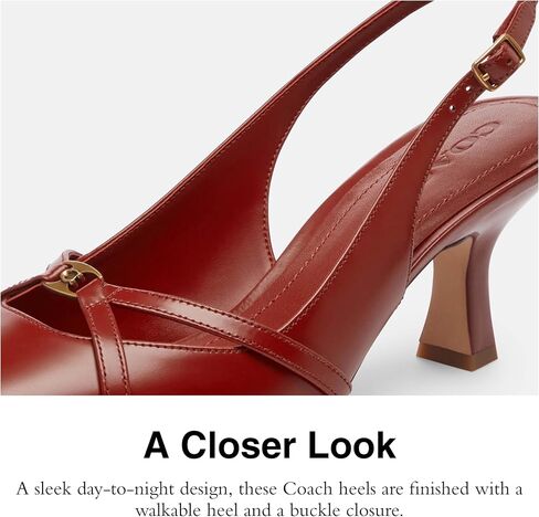 حذاء Rowyn Slingback للسيدات من Coach in Saudi Arabia