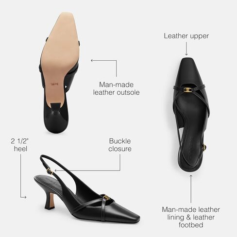 حذاء Rowyn Slingback للسيدات من Coach in Saudi Arabia