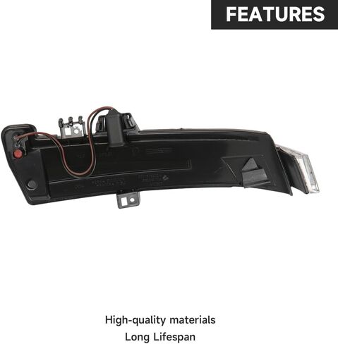 Front Right Side Wing Mirror LED Turn Signal Light Mirror Indicator Blinker Light - Compatible for Mercedes Benz W204 C-Class 2007-2013, W212 E-Class 2009-2013 - Replace Part A2129067501 in Saudi Arabia