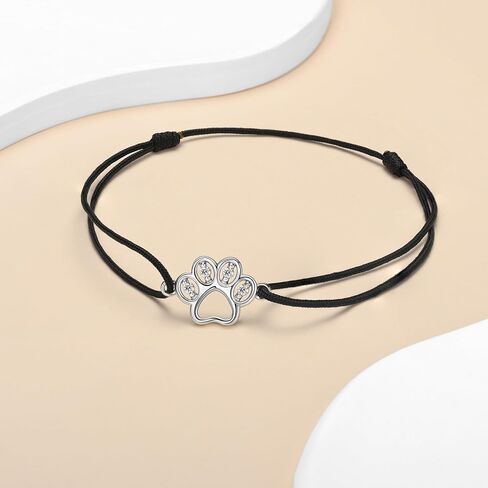 JENDEAR SHINE 925 Sterling Silver Anklet for Women, Adjustable Handmade Rope Chain Waterproof Anklet, Summer Beach Jewelry Anklet Gift in Kuwait