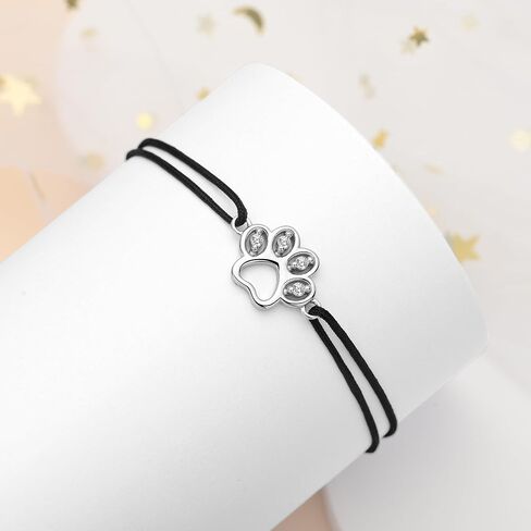 JENDEAR SHINE 925 Sterling Silver Anklet for Women, Adjustable Handmade Rope Chain Waterproof Anklet, Summer Beach Jewelry Anklet Gift in Kuwait