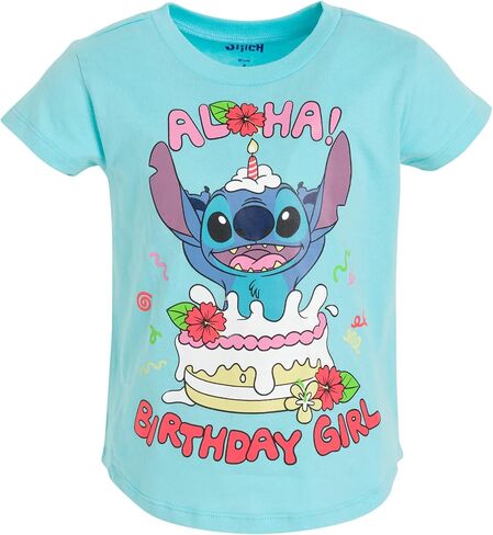 Disney Junior Birthday Girls T-Shirt Toddler to Big Kid Sizes (2T - 14-16) in Saudi Arabia