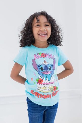 Disney Junior Birthday Girls T-Shirt Toddler to Big Kid Sizes (2T - 14-16) in Saudi Arabia