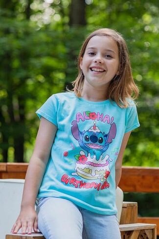 Disney Junior Birthday Girls T-Shirt Toddler to Big Kid Sizes (2T - 14-16) in Saudi Arabia