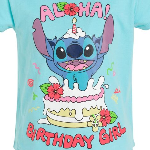 Disney Junior Birthday Girls T-Shirt Toddler to Big Kid Sizes (2T - 14-16) in Saudi Arabia