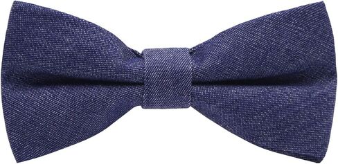 Men's Denim Core Solid Bowtie in Saudi Arabia