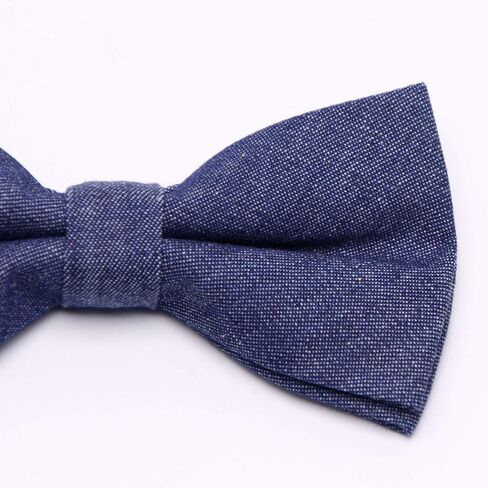 Men's Denim Core Solid Bowtie in Saudi Arabia