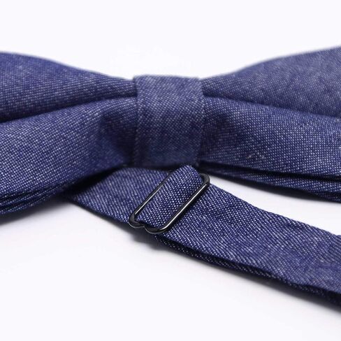 Men's Denim Core Solid Bowtie in Saudi Arabia