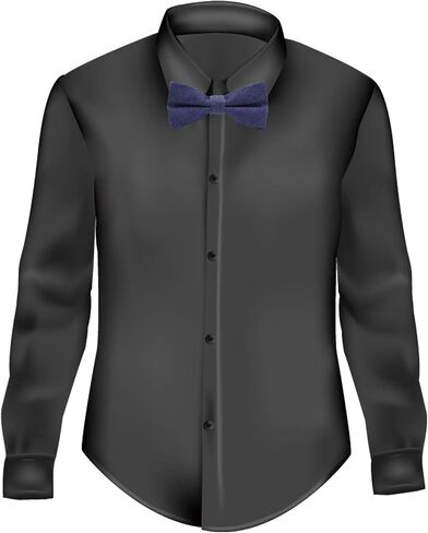 Men's Denim Core Solid Bowtie in Saudi Arabia