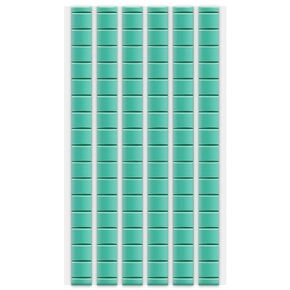 AIEX Adhesive Poster Tacky Putty Sticky Non-Toxic Mounting Putty Reusable & Removable Wall Safe Tack Putty for Hanging Pictures and Museum, Art Photography (96Pcs, White)