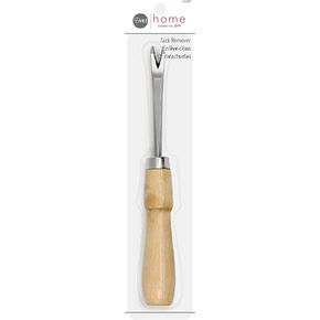Dritz Home 44291 Wood Handle Tack Remover, 6-Inch , Brown
