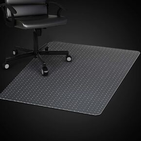 Azadx Office Chair Mat for Carpet Desk Chair Mat for Carpeted Floors Large Floor Mat for Office Chair on Low, Standard and No Pile Carpeted Floors Durable Carpet Protector Mat (45x 53'' Rectangle)