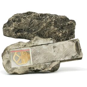 (Type-A (Black), 1 Pack) Fake Rock - Looks Stone - Safe for Outdoor Outdoor Secret Safe Box for Keys, Fake Stone Rock Yard House Accessories