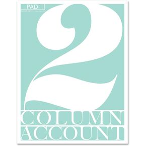 BookFactory 3 Column Ledger Book/Account Book/Accounting Ledger/Notebook Three Columns Columnar Accountant Book Format - 100 Pages, 8.5" x 11", Wire-O (LOG-100-7CW-PP-(Accounting-3)-AX)