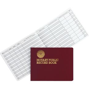 Dome® Notary Public Record Book