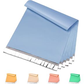 Metronic Poly Mailers 14.5x19 200 Pcs | Large Shipping Bags for Clothing | Strong Adhensive Mailing Bags for Small Business, Shipping Envelopes Bags, Tear-resistant Package Bags White