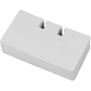 Lorell Business Card Refill Flat Card File (LLR01034),White