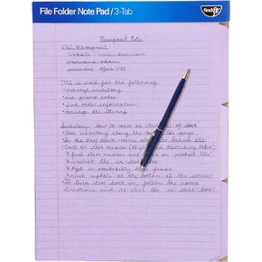 Find It File Folder Notepad - حزمة من 12-9.5 × 12.5 بوصة مجلدات تنظيم أجهزة الكمبيوتر المحمولة لحفظ الملفات والمستندات وتنظيم الحافظة - ألوان متنوعة