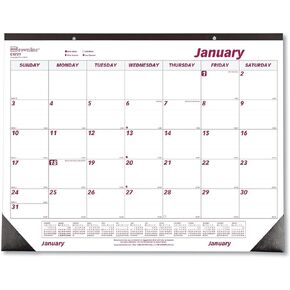 Brownline 2024 Monthly Desk Pad Calendar, 12 Months, January to December, 22" x 17" (C1731-24) in Kuwait
